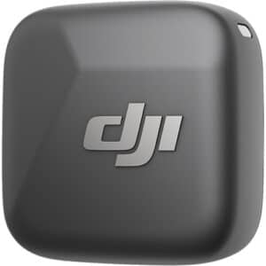 DJI Mic Mini Clip On Transmitter with Built In Microphone (2.4 GHz, Infinity Black)
