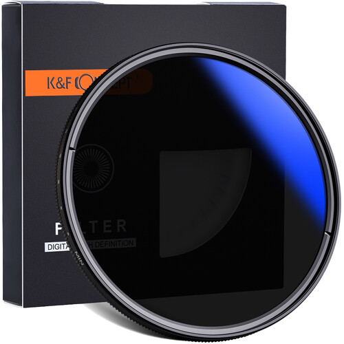 K&F Concept Blue Multi-Coated Variable ND Filter (58mm, 1- to 8.6-Stop)