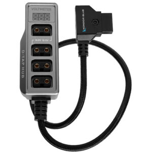 Kondor Blue D-Tap to DC 2.1 Female Adapter Cable (6")