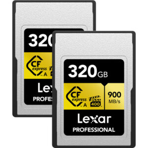 Lexar 80GB Professional CFexpress Type A Card GOLD Series