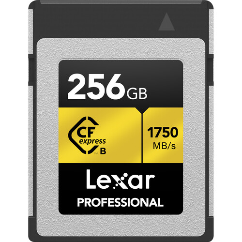 Lexar 128GB Professional CFexpress Type B Card GOLD Series