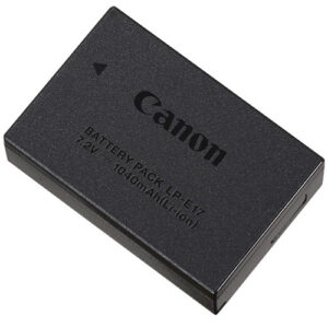 canon lp e17 battery pack